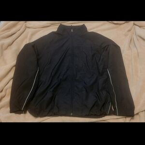 Champion Black Windbreaker Jacket